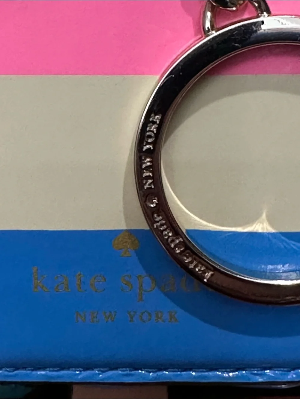 Kate Spade Popsicle Ice Pop Novelty Coin Purse Keychain